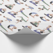 Yoga inpakpapier of cadeauverpakking (Hoek)