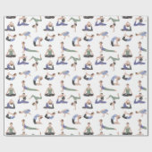 Yoga inpakpapier of cadeauverpakking (Vlak)