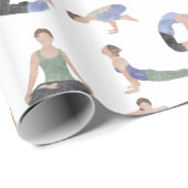Yoga inpakpapier of cadeauverpakking (Rol Hoek)