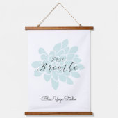 Yoga Inspirerend Quote Mandala Hangend Wandkleed (Voorkant)