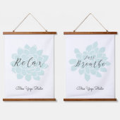 Yoga Inspirerend Quote Mandala Hangend Wandkleed (Dubbel)