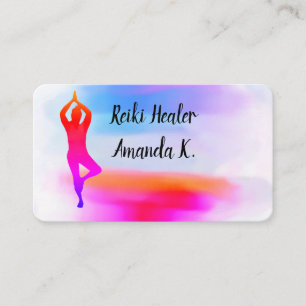 Yoga instructeur, docent, life coach visitekaartje