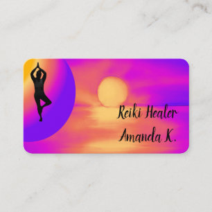 Yoga instructeur, docent, life coach visitekaartje