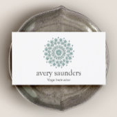 Yoga Instructeur en Meditatie Coach Logo Visitekaartje