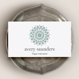 Yoga Instructeur en Meditatie Coach Logo Visitekaartje