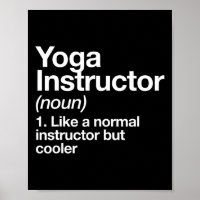 Yoga Instructeur Grappige Definitie Gym Trainer Co