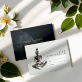 Yoga Instructeur Lotus Meditatie Pose Brushstrokes Kortingskaartje