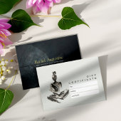 Yoga Instructeur Lotus Meditatie Pose Brushstrokes Kortingskaartje