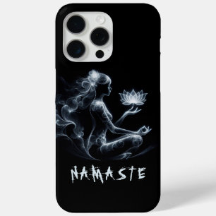 Yoga Instructeur Lotus Meditatie Pose Gloeiende Mi iPhone 15 Pro Max Hoesje