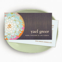 Yoga Instructeur OM Symbool Lotus Mandala Art