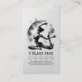 Yoga Instructeur One-Legged King Pose 5 Class Pass Klantenkaartje