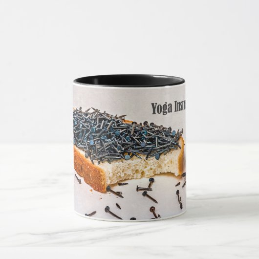 Yoga instructeur snack mok (Midden)