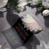 YOGA-instructeur Studio Open House Lotus Mandala Flyer