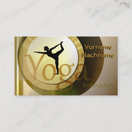 Yoga-instructeur Visitekaartje