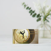 Yoga-instructeur Visitekaartje (Staand voorkant)