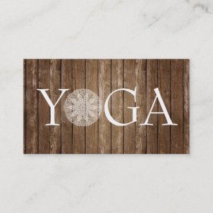 YOGA-instructeur - Visitekaartje