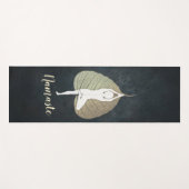 Yoga Instructeur Zwart & Gouden Boom Pose Bodhi Le Yogamat (Voorkant (horizontaal))