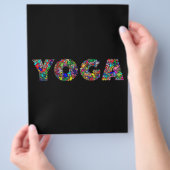 YOGA-instructies Flyer (Hand)
