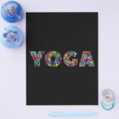 YOGA-instructies Flyer (Enkel)