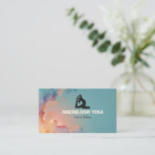 Yoga Instructor Business | Lava Energy Visitekaartje (Staand voorkant)