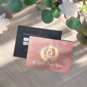 YOGA Instructor Cadeaubon Meditation Zen OM Kortingskaartje