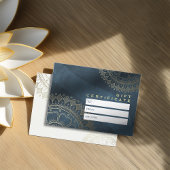 Yoga Instructor Chic Gold Mandala Gift Certificate Kortingskaartje