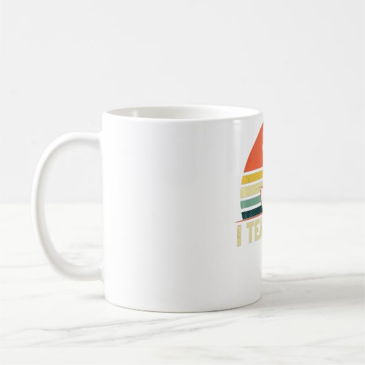 Yoga Instructor Design  Sunset Teach Gift Koffiemok (Links)