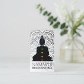 Yoga Instructor en Reiki Master Visitekaartjes (Staand voorkant)