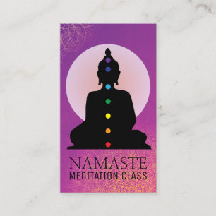 Yoga Instructor en Reiki Master Visitekaartjes