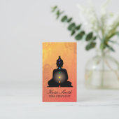 Yoga Instructor en Reiki Master Visitekaartjes (Staand voorkant)