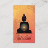 Yoga Instructor en Reiki Master Visitekaartjes (Voorkant)