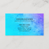 Yoga Instructor en Reiki Master Visitekaartjes (Achterkant)