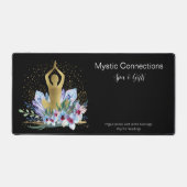 Yoga Instructor Energy Healer Crystals Reiki Spa Bureaumat (Voorkant)