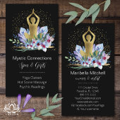 Yoga Instructor Energy Healer Crystals Reiki Spa Visitekaartje