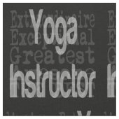Yoga Instructor Extraordinaire Stof (Close Up)
