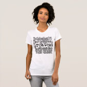 Yoga Instructor Extraordinaire T-shirt (Voorkant volledig)