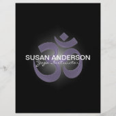 YOGA Instructor Flyer (Voorkant)