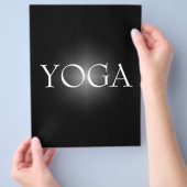 YOGA Instructor Flyer (Hand)