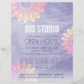 Yoga Instructor Gold Mandala Open House Flyer (Voorkant)