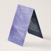 Yoga Instructor Gold Mandala Prijslijst Visitekaartje (Achterkant)