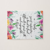 Yoga Instructor Kantoor gift Instructor Coaching Legpuzzel (Horizontaal)