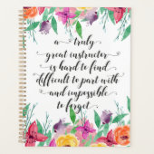 Yoga Instructor Kantoor gift Instructor Coaching Planner (Voorkant)