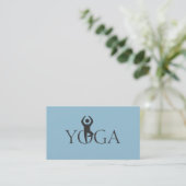 Yoga Instructor, Klassen Visitekaartje (Staand voorkant)