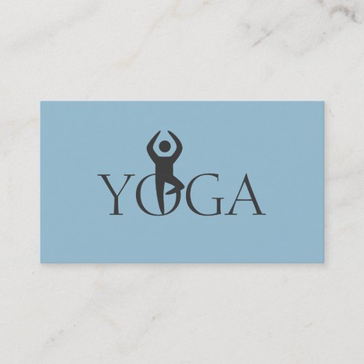 Yoga Instructor, Klassen Visitekaartje (Voorkant)