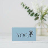 Yoga Instructor, Klassen Visitekaartje (Staand voorkant)