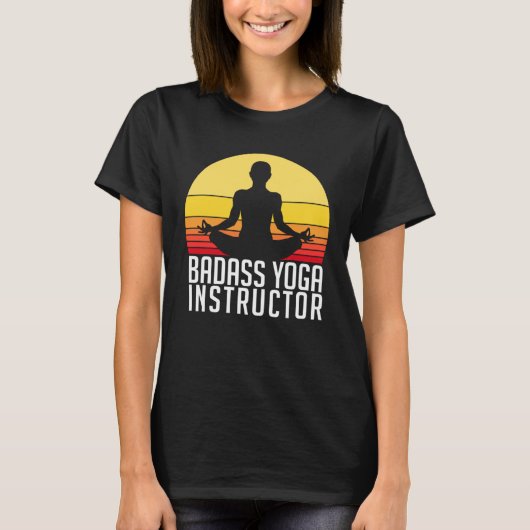 Yoga Instructor Leraar Workout Class T-shirt (Voorkant)