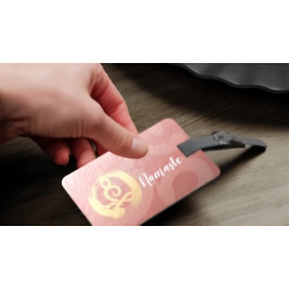 Yoga Instructor Life Coach Meditation Pose Zen OM Bagagelabel