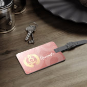 Yoga Instructor Life Coach Meditation Pose Zen OM Bagagelabel