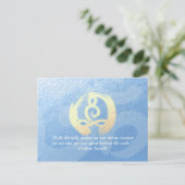 Yoga Instructor Life Coach Meditation Pose Zen OM Briefkaart (Staand voorkant)