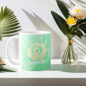 Yoga Instructor Life Coach Meditation Pose Zen OM Koffiemok